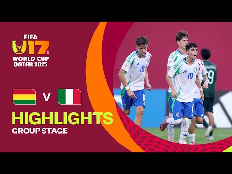 Bolivia vs Italy Highlights | FIFA U-17 World Cup Qatar 2025