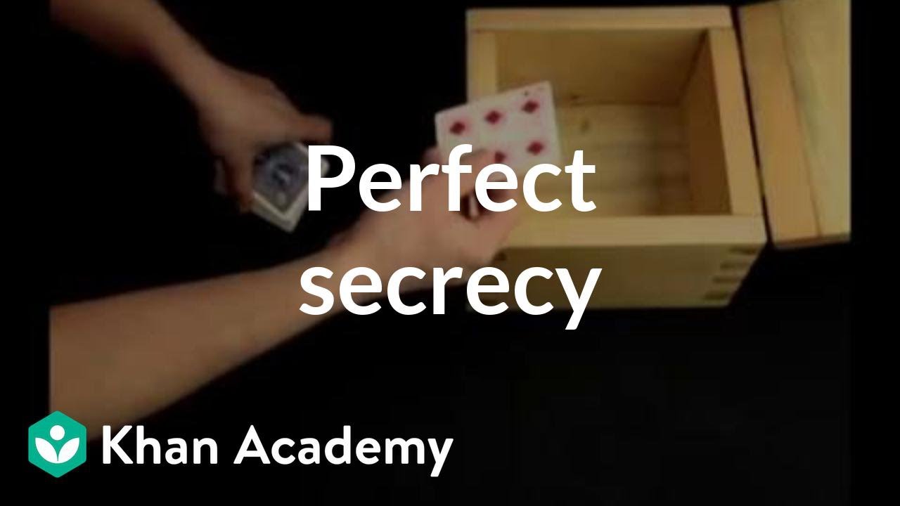Unlocking Perfect Secrecy in Cryptography 🔐 | Khan Academy