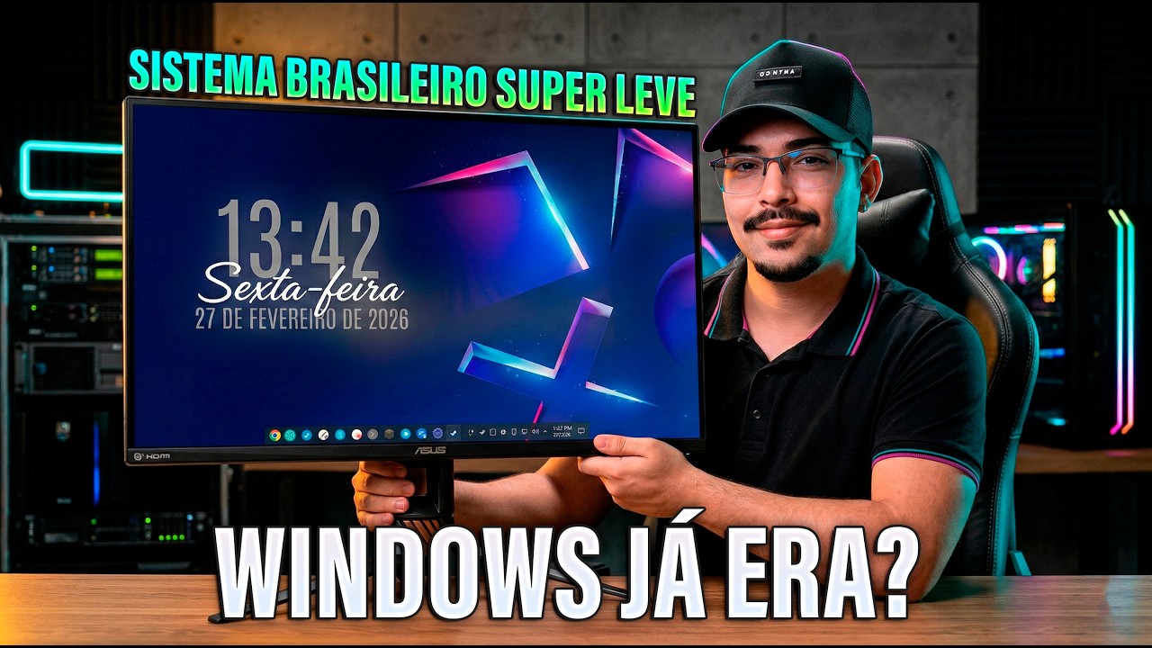 Brasil lança novo sistema que pode superar a Microsoft 🇧🇷