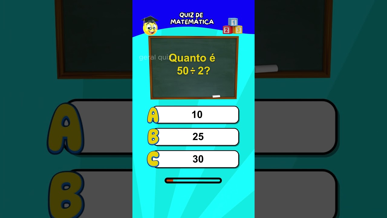 Quiz de Matemática Básica para o Ensino Fundamental