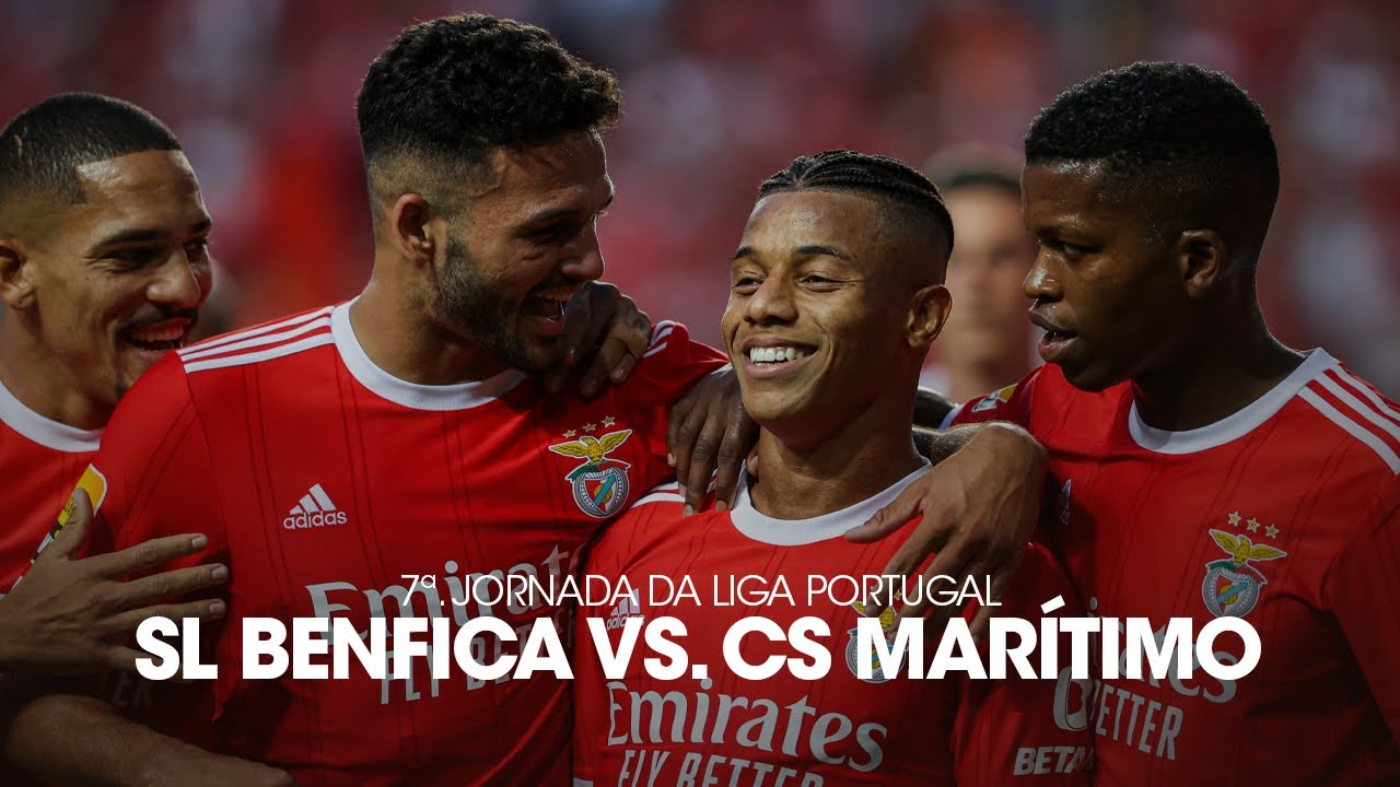 SL Benfica Dominates with 5-0 Victory Over CS Marítimo ⚽