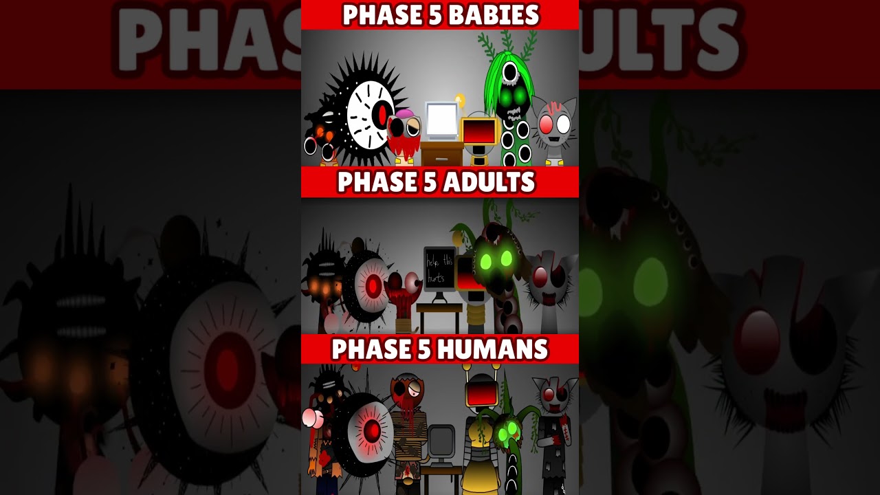 Incredibox Sprunki Phase 5: Babies vs Human Mix 🎶