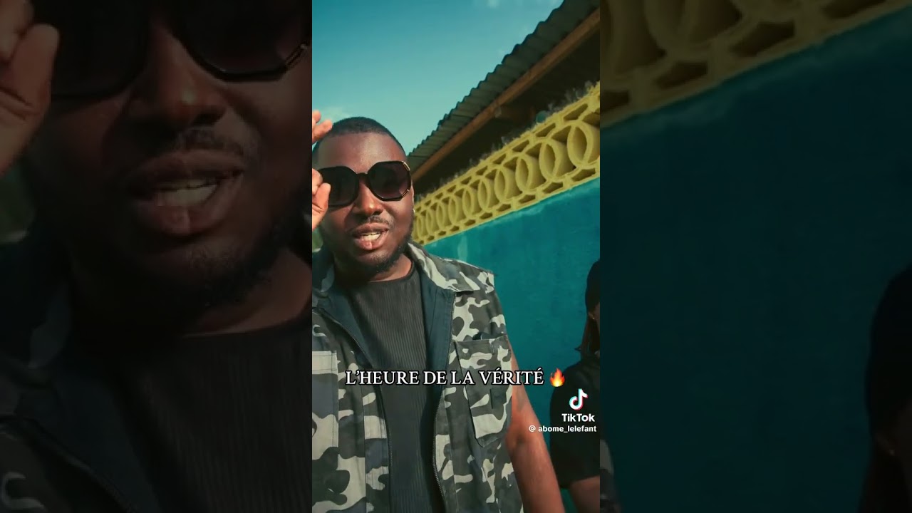 ABOME LELEFANT, MARIELYNE, et CHRIST GUCCI en tournage de clip