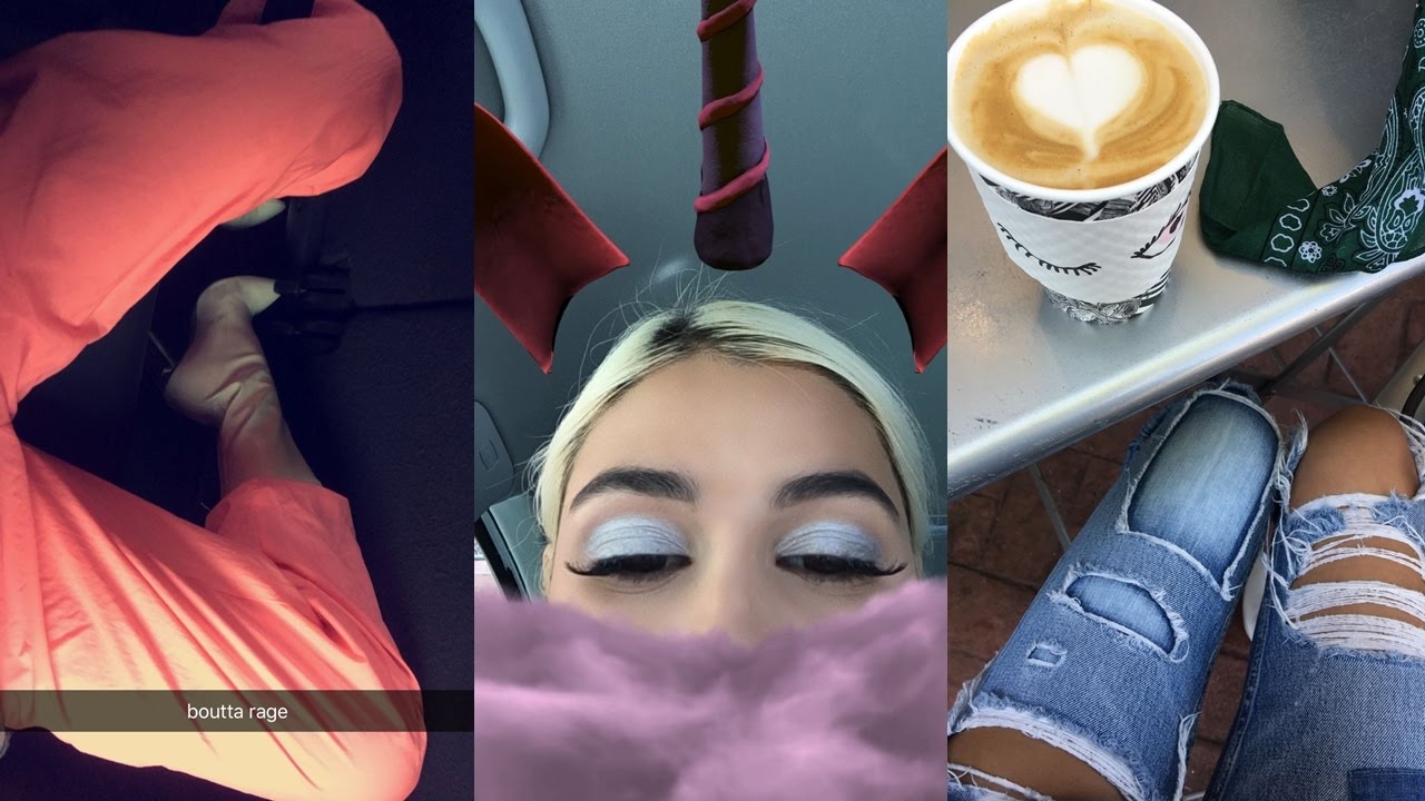 Pia Mia Snapchat Compilation | Material Girl (Sep 2016) 🎥