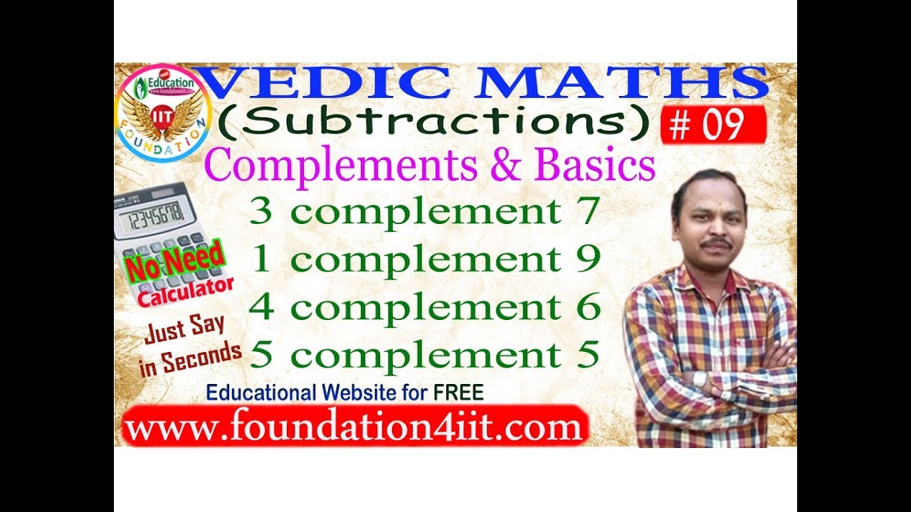 Master Subtraction with Vedic Maths | Quick & Easy Techniques ✨