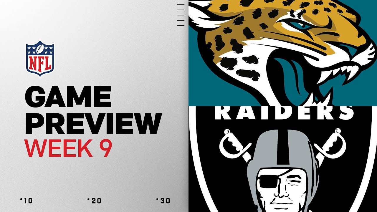 Jaguars vs Raiders Week 9 Preview 🏈