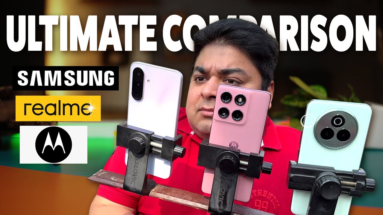 Ultimate Comparison: Moto Edge 60 Fusion vs Realme P3 Pro vs Samsung A36 | Gizmo Gyan