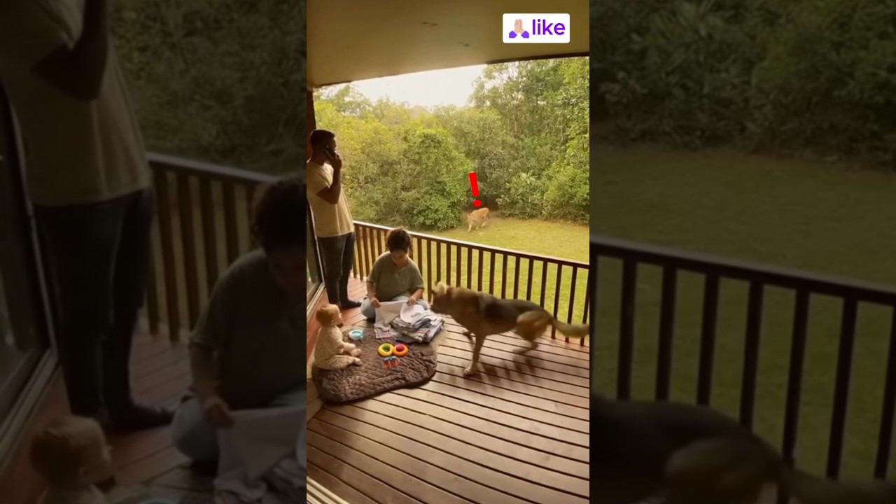 Heartwarming Love Scene: Cute Baby and Dog Share a Special Moment 🐶❤️