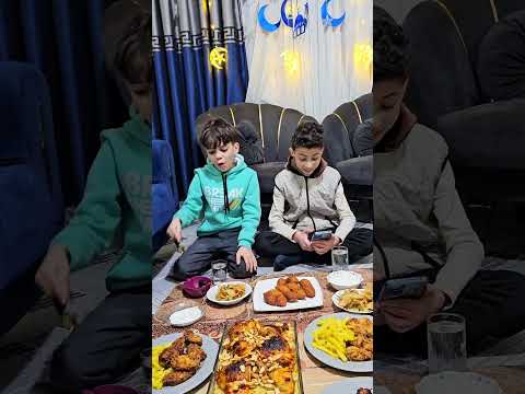 سفرة رمضان🌙 اذان المغرب🌙 الصدمة شو صار مع براء🤩 #براء_وسميرة