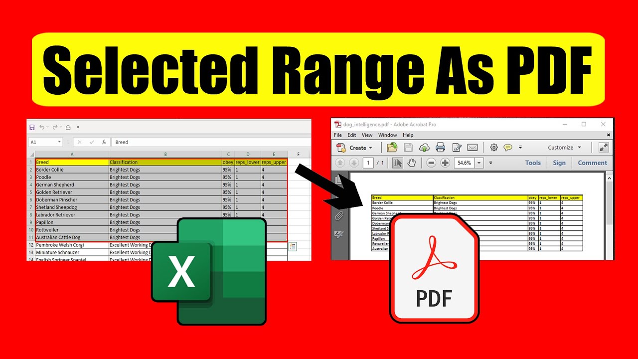 Saving a Selected Range as PDF from Excel