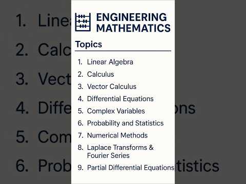 Engineering mathematics for gate 2026 #gate2026 #gate #mechanicalengineering #mechvate #learning