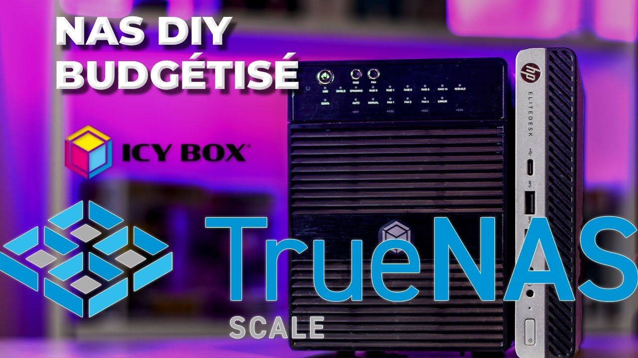 Créer un NAS DIY Performant avec HP EliteDesk & IcyBox