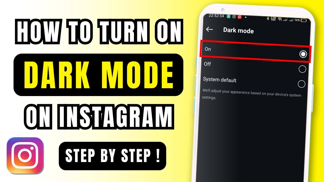 Enable Dark Mode on Instagram 🌙