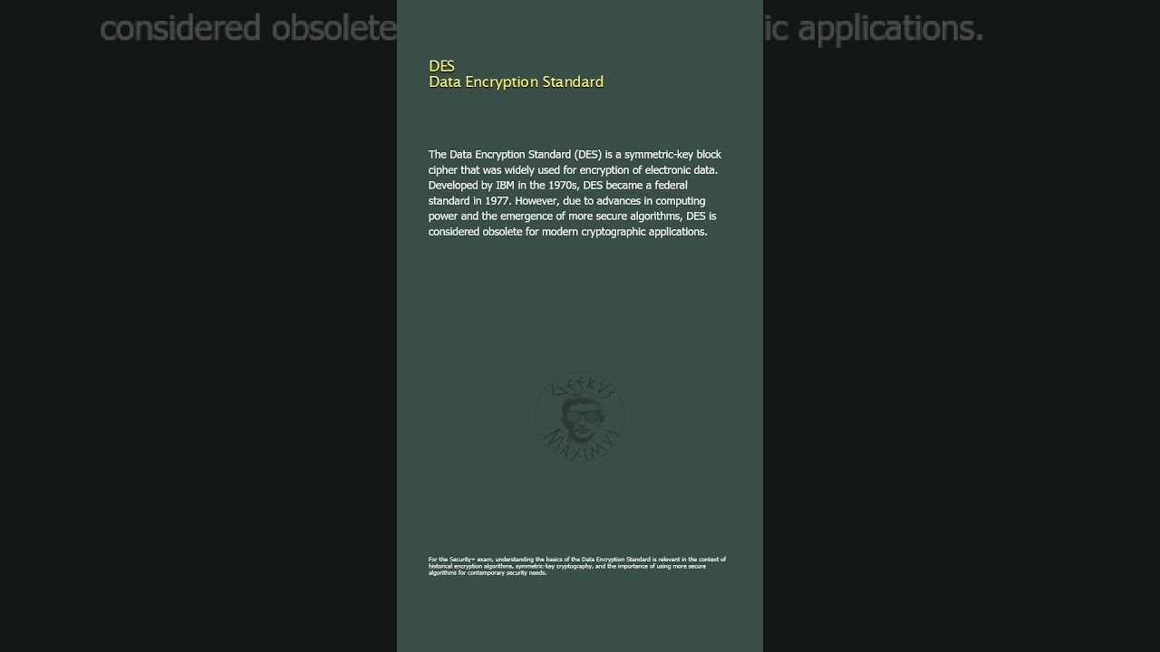 Understanding DES: The Classic Data Encryption Standard 🔐