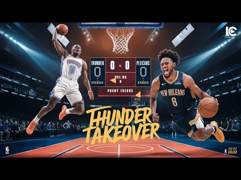 “Pelicans vs Thunder 2025 Recap | SGA vs Zion Showdown – Full NBA Highlights”