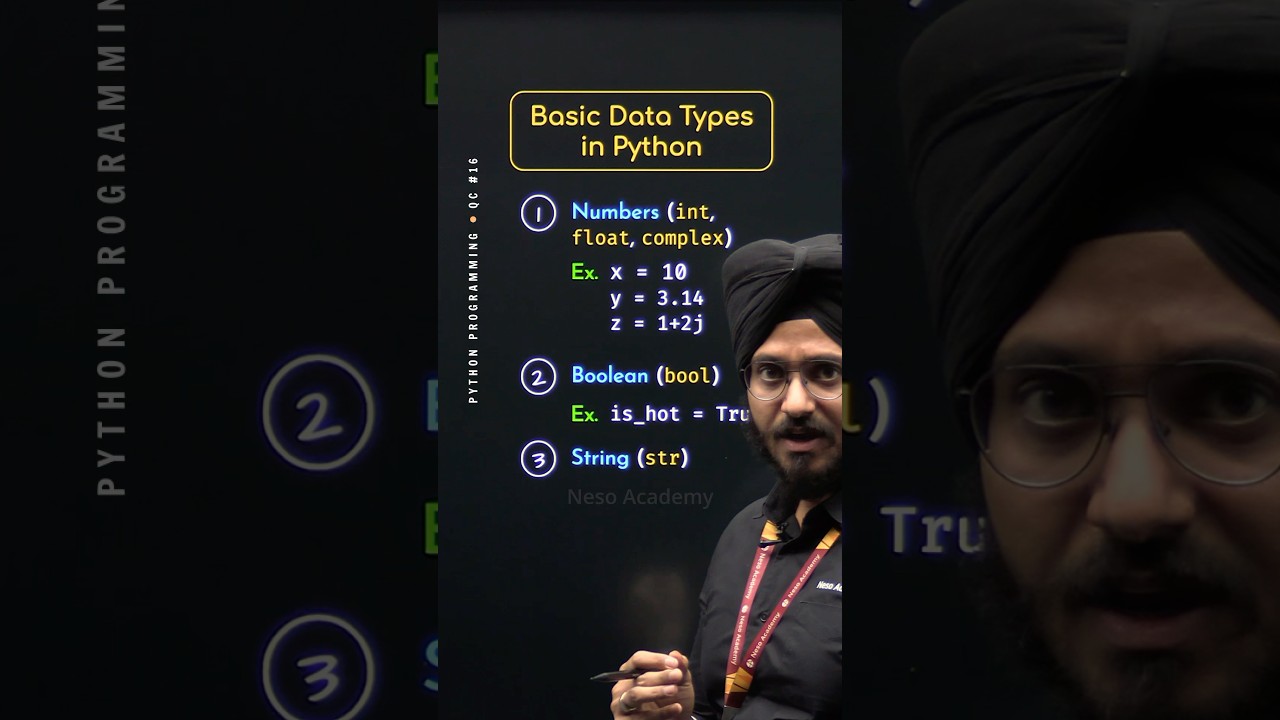 Master Python's Basic Data Types in Just 3 Minutes! 🐍