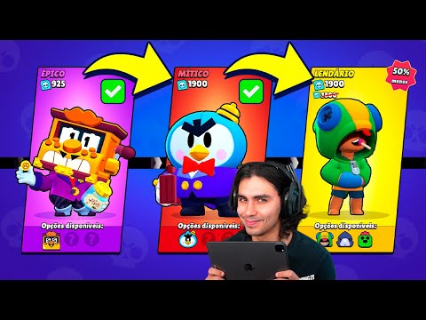 A CADA VITÓRIA A RARIDADE DO BRAWLER AUMENTA no Brawl Stars