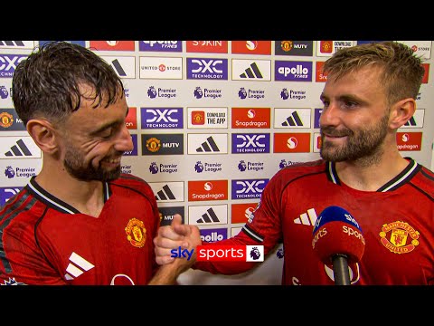 Bruno Fernandes & Luke Shaw react to Man Utd 2-1 Chelsea | "We've shown a lot of good things"