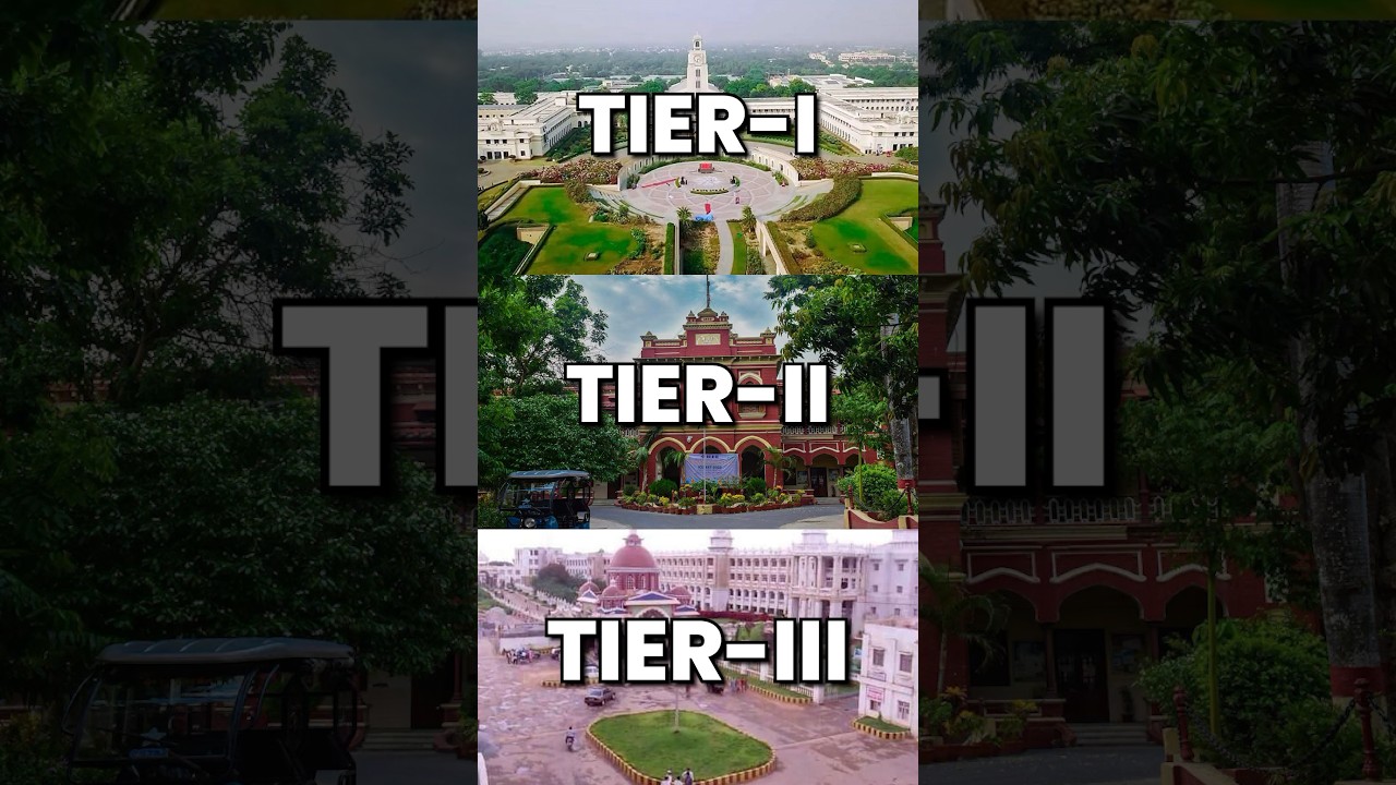 Tier 1, 2, 3 Colleges Explained 📚