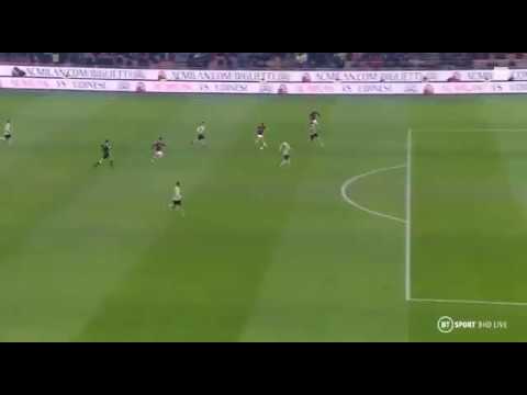 Samu Castillejo Scores for Milan vs SPAL ⚽