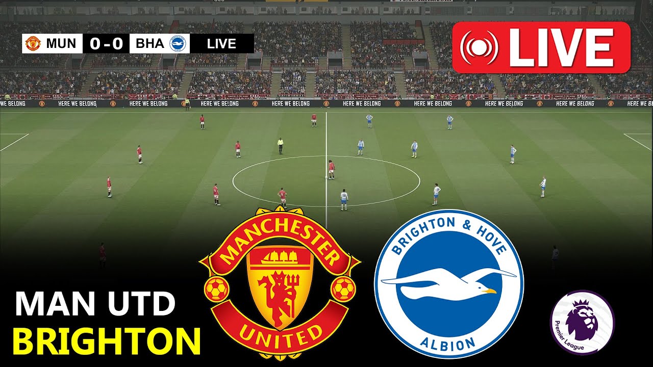 Man United vs Brighton | Premier League 2025/26 | Epic eFootball PES 21 Gameplay ⚽