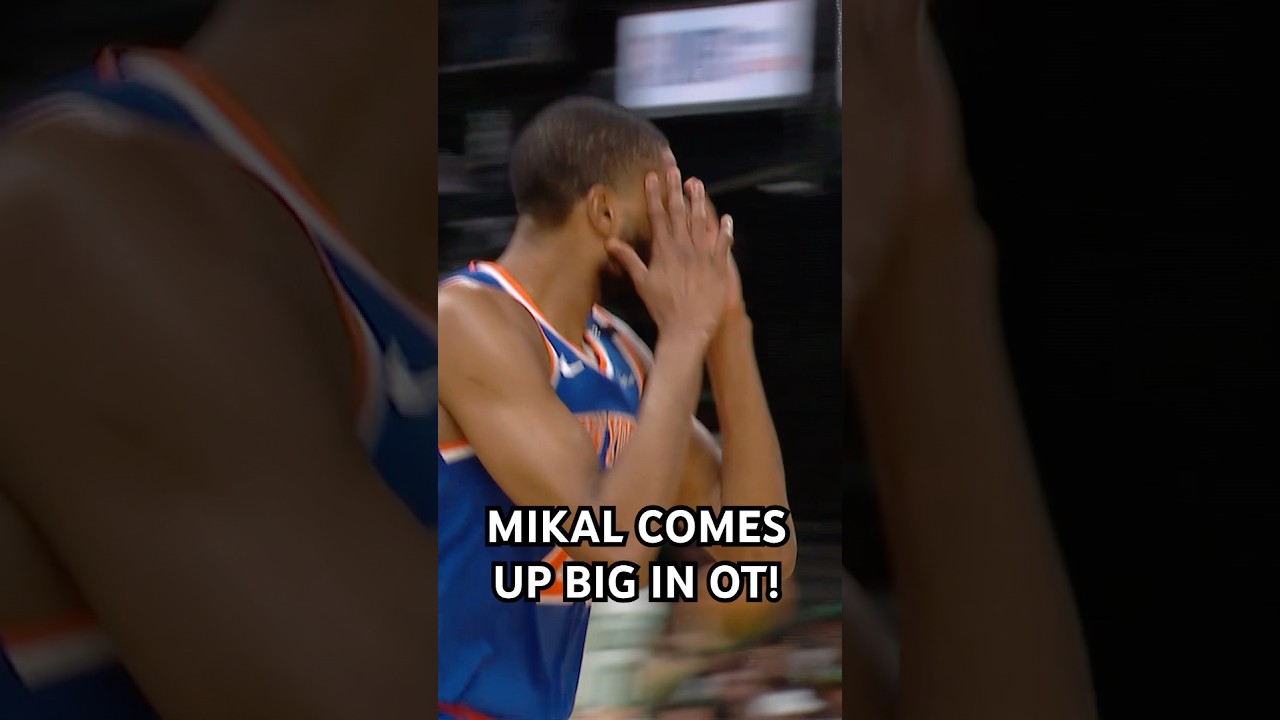 Mikal Bridges Delivers Clutch OT Heroics for the Knicks! 🏀