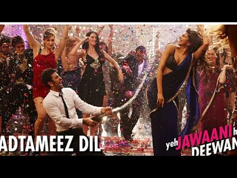 Badtameez Dil Full Song HD - Yeh Jawaani Hai Deewani πΆ