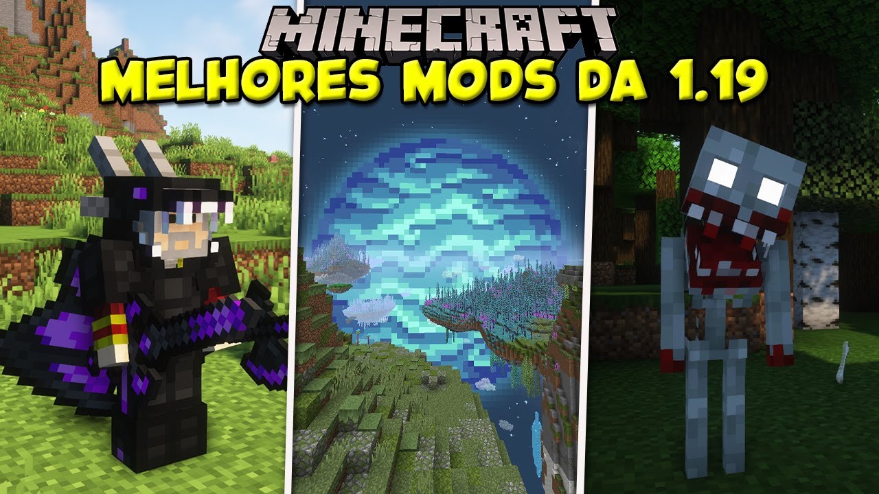 TOP 10 Top 10 Mods Imperdíveis para Minecraft 1.19 🎮
