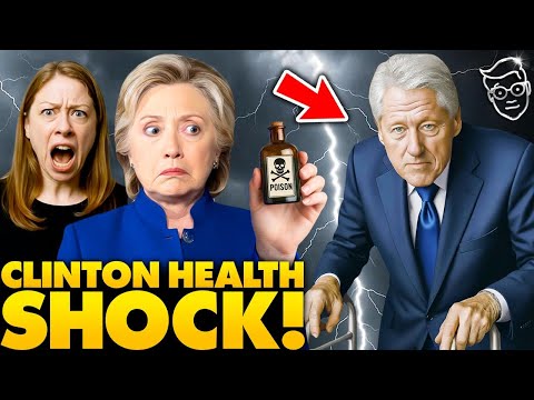 Unrecognizable Bill Clinton SHOCKS Audience After Total COLLAPSE | Bill Stops Speaking, Face Wound…