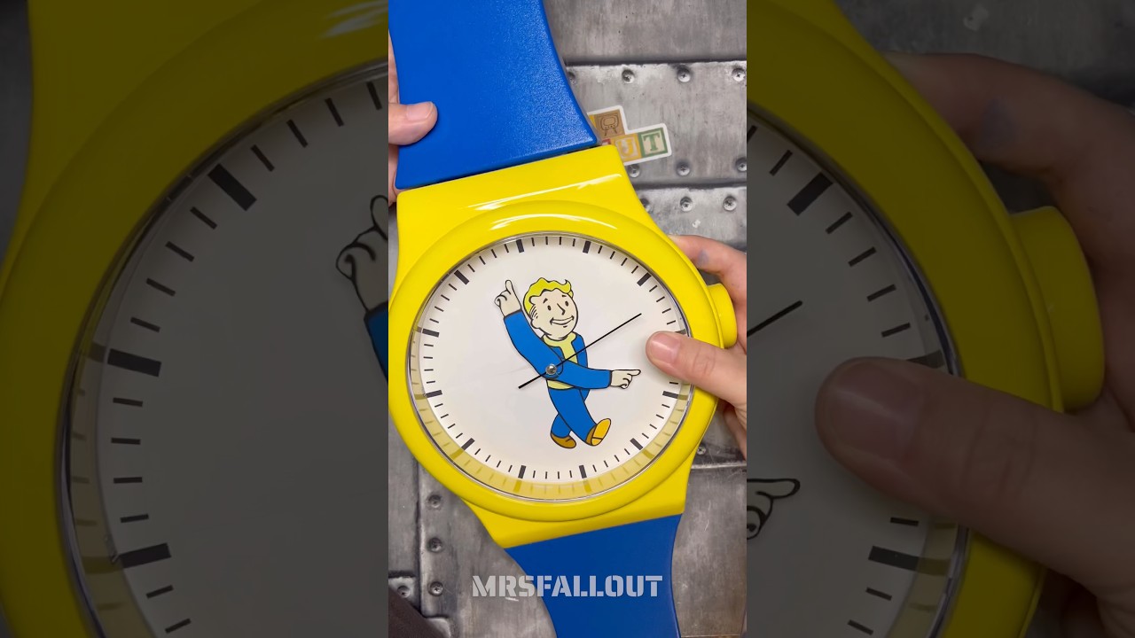 Create Your Own Fallout 3 Tranquility Lane Watch Wall Clock 🕰️