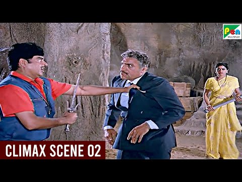 Jackie Shroff & Shatrughan Sinha Fight Scene | Jawab Hum Denge - Climax Scene 02 | Full Hindi Movie