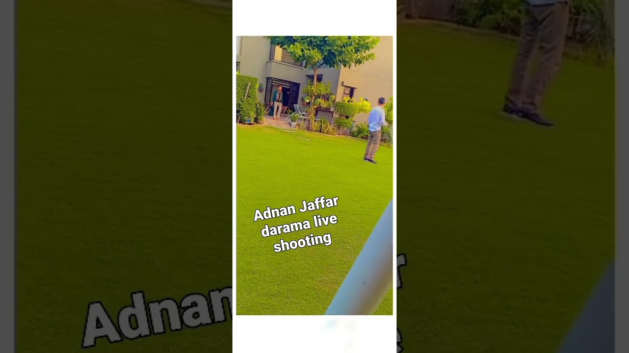 Adnan Jaffar Drama Live Shooting with Pari Moona