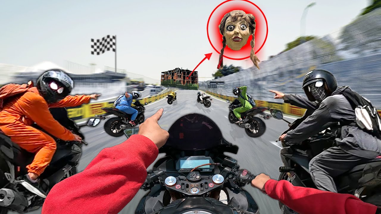 Serbian Princess & Bros Meet Spider-Man at Abandoned Racecourse 🚗