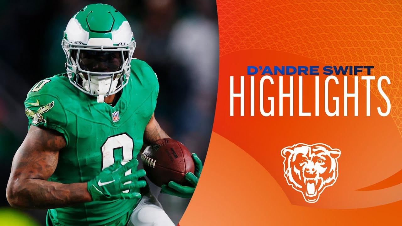 D’Andre Swift Highlights | Chicago Bears 🏈