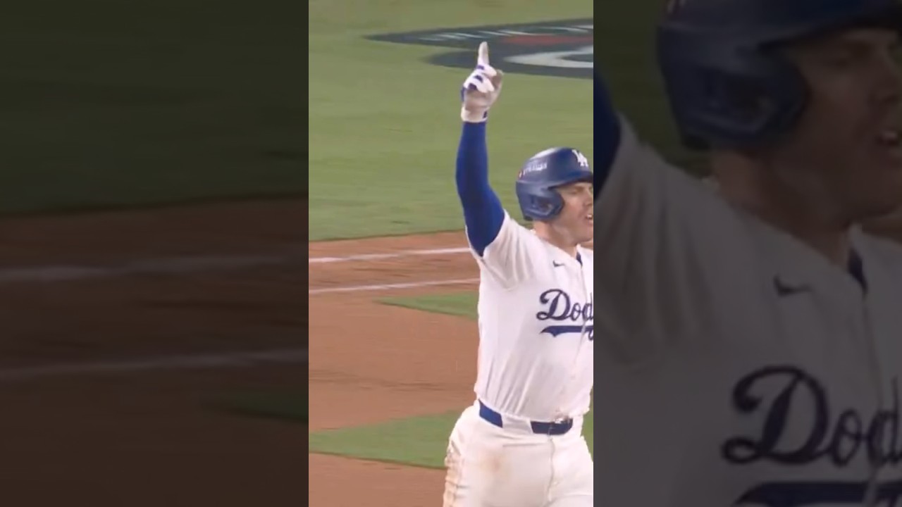 Freddie Freeman's Epic 18th-Inning Walk-Off Home Run! ⚾️ #Dodgers #MLBHighlights