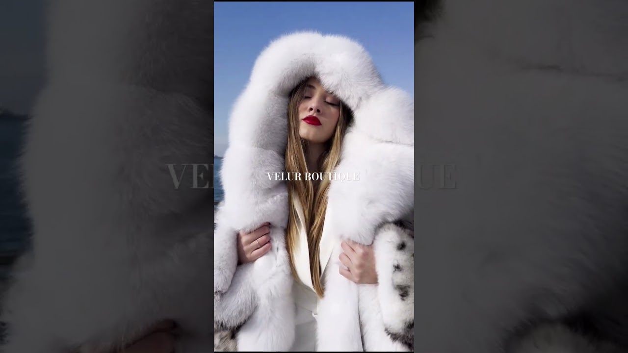 Stunning Double-Sided Fox Fur Coat 🦊