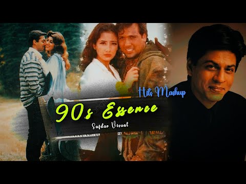 Essence of 90's Love Mashup | Safdar Visual | 90's Hits Hindi Song | 90's Love Truck Driver Playlist