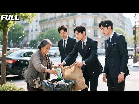 âšPara CEO menolong seorang bibi pemungut sampah tanpa sadarâbibi itu ternyata ibu mereka sendiri!