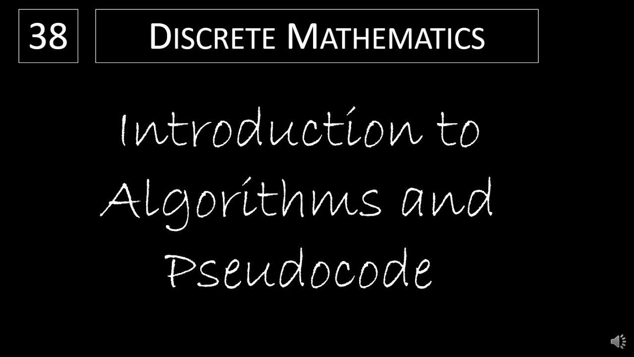 Mastering Discrete Math: Intro to Algorithms & Pseudocode 🔍