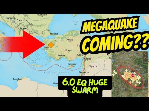 Large amount of Earthquake activity in Turkey Recently. 6.0 EQ hit today. Monday update