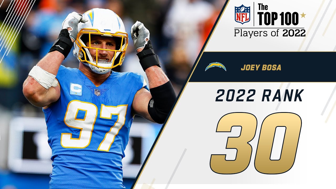 Joey Bosa: Chargers' Defensive Force Among Top 100 Players of 2022 🏈