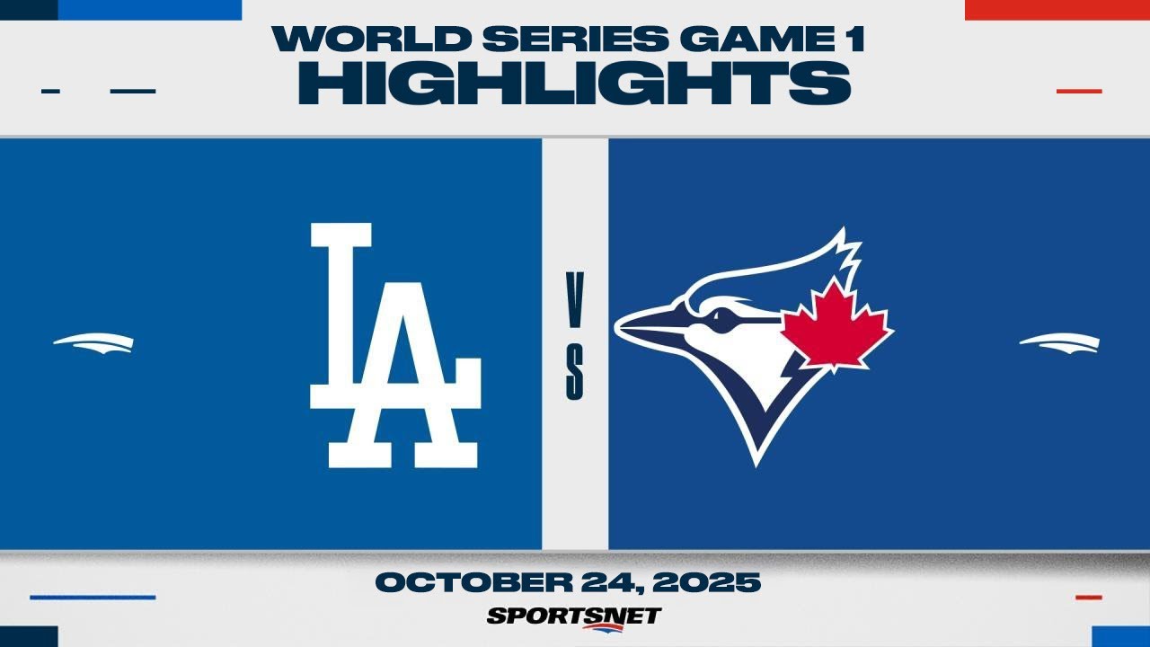 Epic World Series Game 1 Highlights: Dodgers vs. Blue Jays | October 24, 2025 ⚾