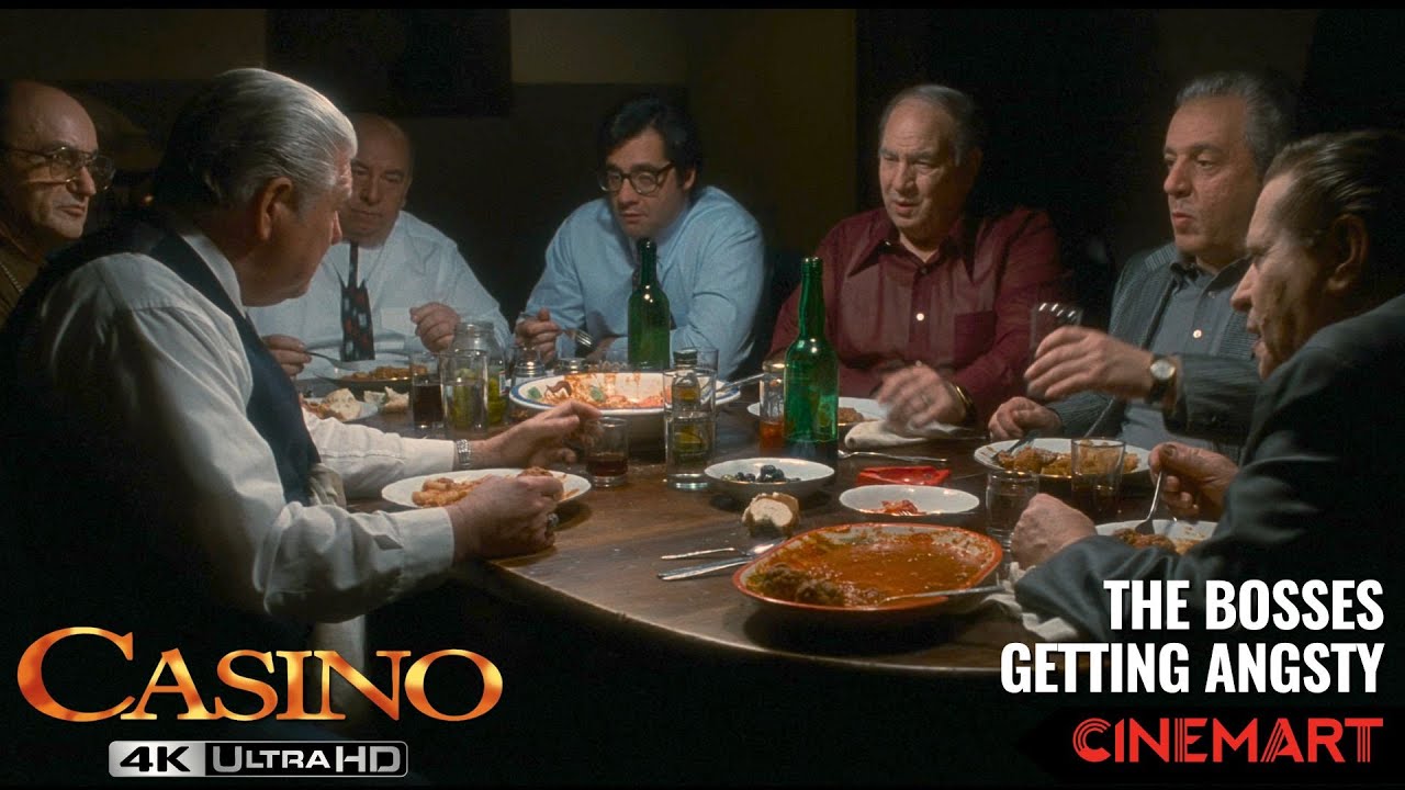 Casino (1995) | Bosses' Angsty Skimming Scene 4K UHD
