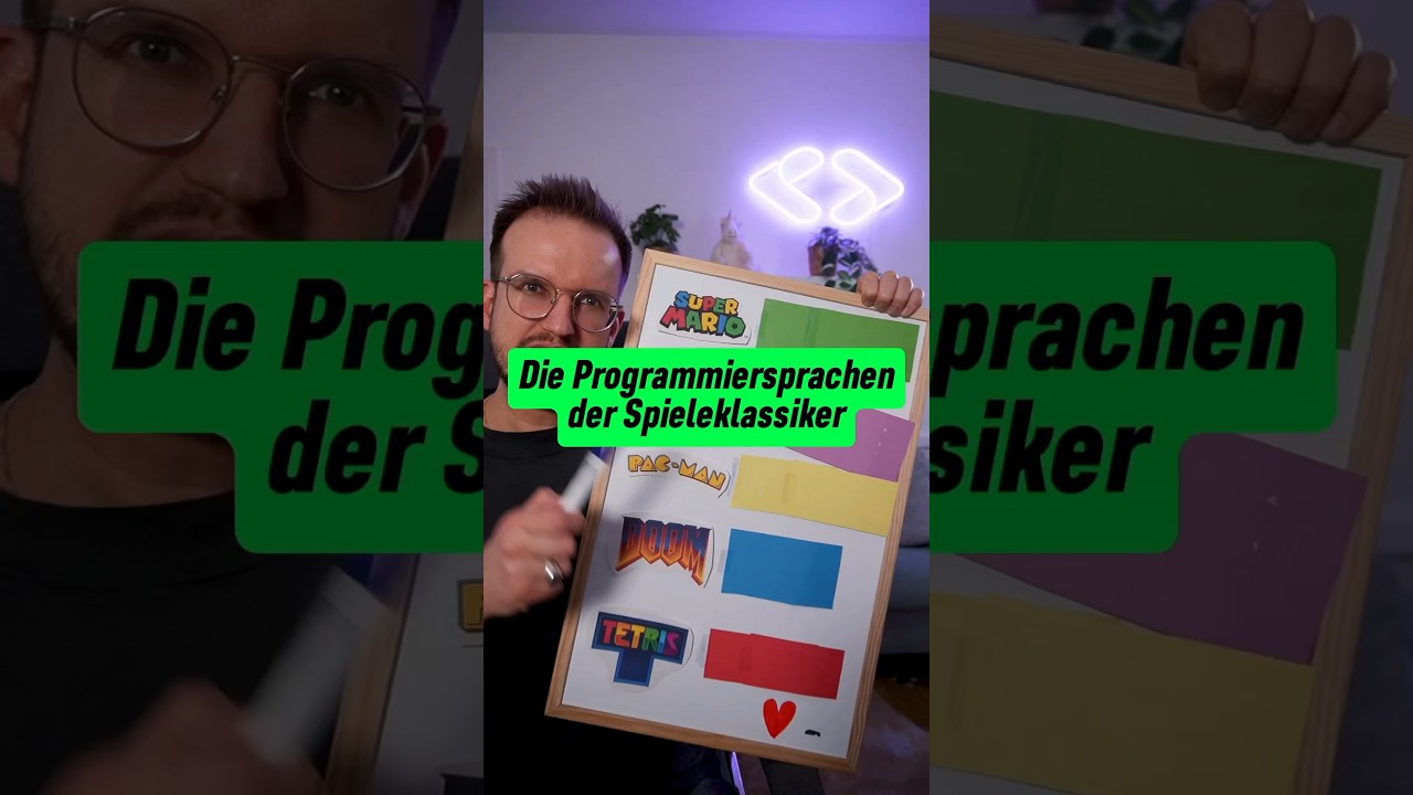 Die Programmiersprachen der Spieleklassiker