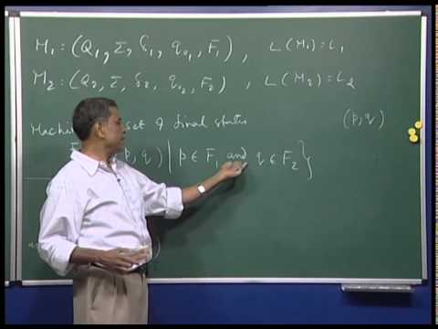 Mod-01 Lec-04 Regular languages, their closure properties.