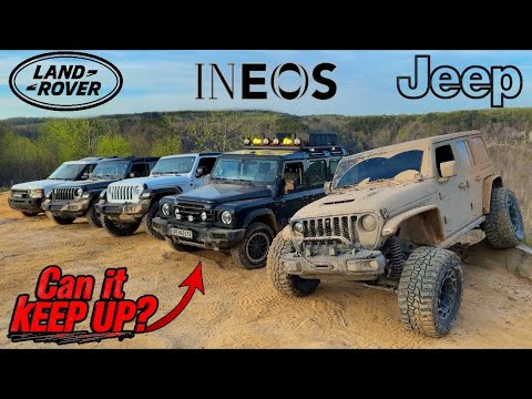Jeep Wrangler vs INEOS Grenadier Extreme Off-Road Test (Insane Recovery)