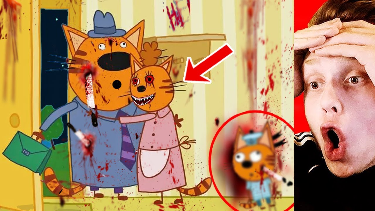 Три кота — самые страшные серии для взрослых