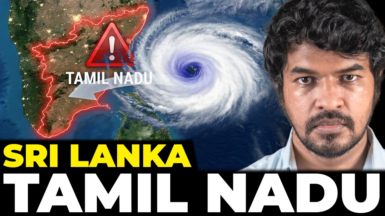 Cyclone Ditwah Hits Sri Lanka & Tamil Nadu 🌪️