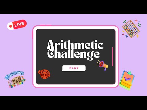 ARITHMETIC CHALLENGE | SPEED MATH
