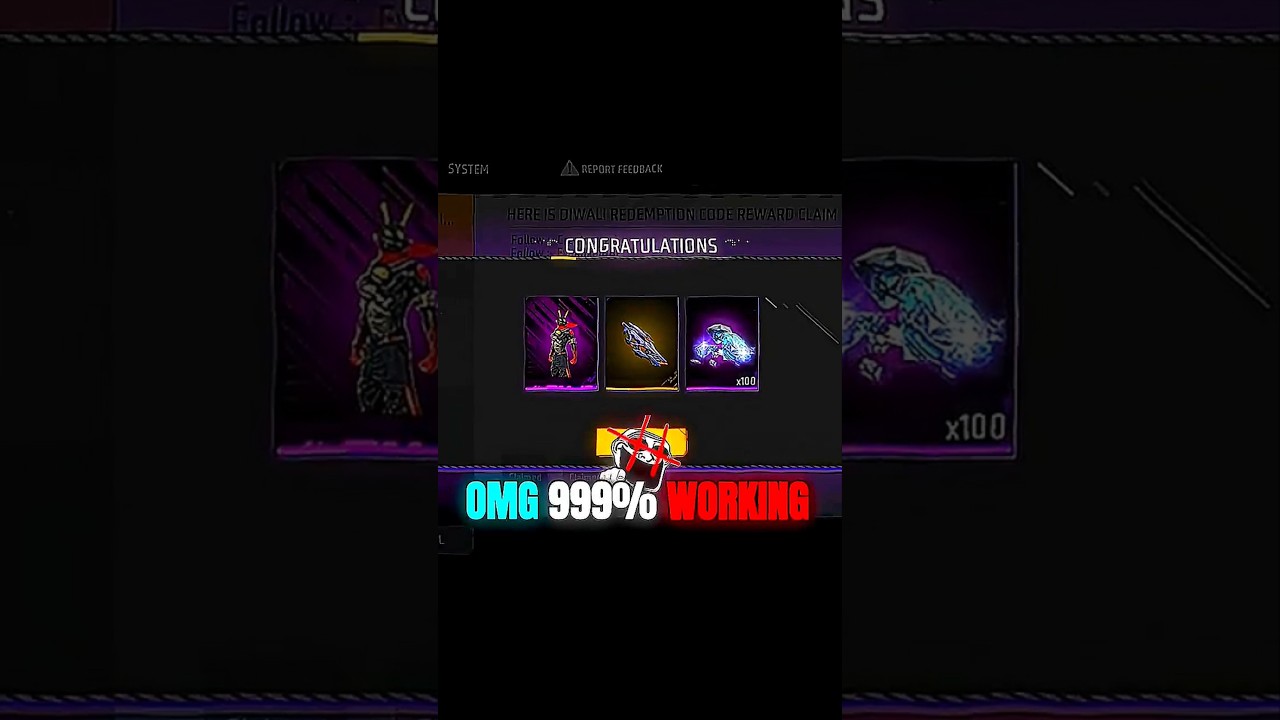 🔥 Free Fire Redeem Codes for 2025 | Diwali Event Special 🎁